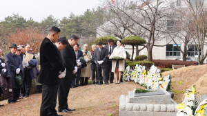대구대, 대학 설립자 이영식 목사 및 이태영 초대 총장 합동 추모식