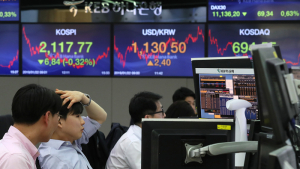 코스피, 2117.77 마감…삼바 제재 정지에 제약‧바이오株↑