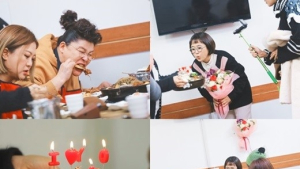 '밥블레스유' 송은이, 생일 맞아 김숙에게