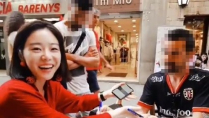 '알함브라' 이시원, 소매치기 검거 당시 영상 공개…