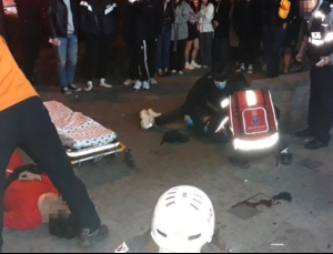 청주 노래방 비상구서 5명 추락…2명은 의식 불명