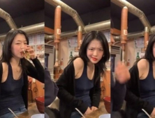 설리, 만취 상태로 SNS 라이브 방송… 노브라 관련 질문에는 '발끈'