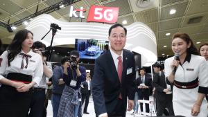 KT, ‘월드IT쇼 2019’서 5G 기술 선봬