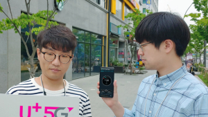 LG유플러스 “V50 씽큐, 서울서 5G 최고 속도 1.1Gbps 확인”