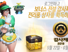 ‘오버워치’, 유즈맵 모드 ‘워크샵’ 적용… 3주년 ‘감사제’와 무료 이벤트