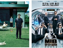 '맨 인 블랙:인터내셔널' 개봉에도 '기생충' 1위… '알라딘'은 3위