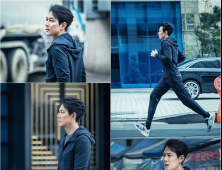 '보좌관' 이정재, 트레이닝 복 입은 모습 공개... 