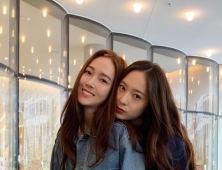 크리스탈-제시카, 친자매의 행복한 한때 공개