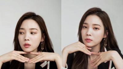 윤소희, 화보 촬영 후 무보정 B컷 공개