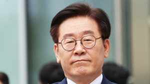 항소심 출석한 이재명 