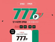 77특가 777포인트, 오늘(12) 종료…유효기간 살피세요