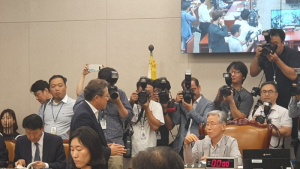 ‘조국 청문회 담판’ 법사위 또 파행…“신사협정으로 풀자” vs “증인협의 전 의결불가”