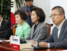 나경원 “조국 사퇴는 사필귀정…국정 제자리 찾기위해 文대통령 사과해야”