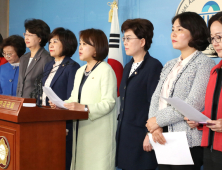 한국당 여성의원들 “유시민, 허울뿐인 사과…책임 있는 자세 보여라”