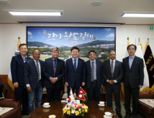 네팔 헤타우다시 시장, 김해시 방문
