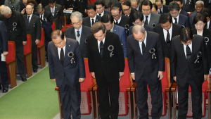김영삼 전 대통령 4주기 추모식