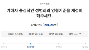 구하라 비보에 “가해자 중심 성범죄 양형 기준 재정비” 청원 급증