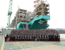 삼성중공업, 심해 FLNG 선박 페트로나스 ‘두아’ 명명식