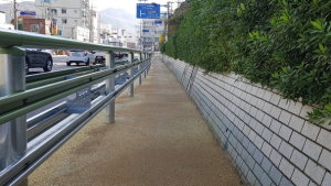 거제시, 예감 절감 신촌~서문삼거리 도로 새 단장…보행권 확보
