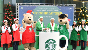 2019 '산타 바리스타' 캠페인