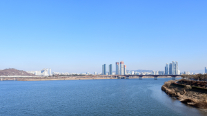 미세먼지 걷힌 하늘