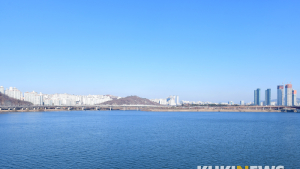 '미세먼지 좋음' 파란 물결