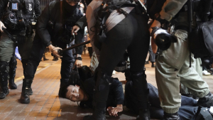 성탈절에도 계속된 홍콩 시위