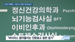 [쿠키건강뉴스] “고령 치매환자, 코로나19 감염 가능성 높아”