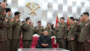 김정은, 정전 67주년 기념행사서 군부 격려…내부 결속 강화
