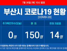 부산 코로나19 ···누계 확진자 167명 