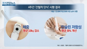 [쿠키건강뉴스] “간헐적 단식, 수면 무호흡증 개선에 도움”