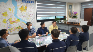 김포시 조성춘 경제국장, 열병합발전소 관련 간담회 개최