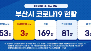 부산 코로나19 추가 확진자 3명···누계 확진자 총 253명