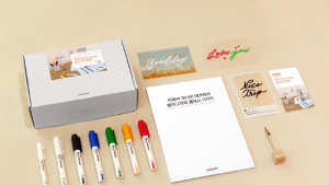 모나미‧하비풀, 온라인 영문 캘리그라피 클래스 선봬