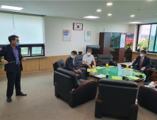 강화옹진농어촌공사, 배준영 국회의원과 간담회 실시