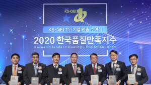 KCC·KCC글라스, 한국품질만족지수 8개 부문 1위 수상