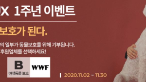 비건 패션 ‘오르바이스텔라’, 첫돌 기념 기부행사 진행