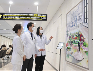 벤츠 공식 딜러 한성자동차, 용인세브란스병원에 드림그림 작품 기증