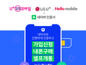 휴대전화 개통‧번호이동도 ‘네이버 인증서’로…내년 도입