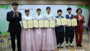 DMZ 대성동 초등학교 '올해의 졸업생'