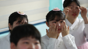 DMZ 대성동 초등학교 '눈물의 졸업식'