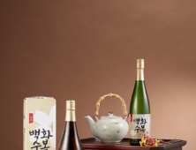 100% 우리쌀로 만든 대한한국 대표 차례주 ‘백화수복’