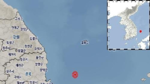 경북 영덕서 지진 발생