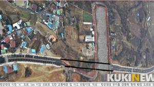 전주 송천동 4차선 도로 수백억 들이고도 '반쪽도로'