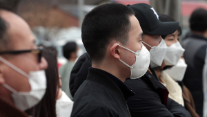 입대 필수품이 된 마스크