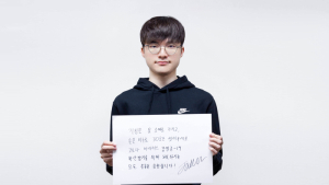 T1 ‘페이커’ 이상혁, 코로나19 방지 위해 3000만원 기부