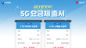 에넥스텔레콤, LG유플러스망 5G 국내 최저가 요금제 출시