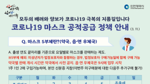 인천시 “시민 합심하면 코로나19 극복 가능” 공동체 정신 강조