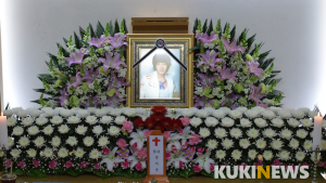 상계백병원에 마련된 故 문지윤 빈소