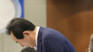 '코로나19 위기 극복을 위한 전(全) 금융권 간담회'에 참석한 정세균 국무총리